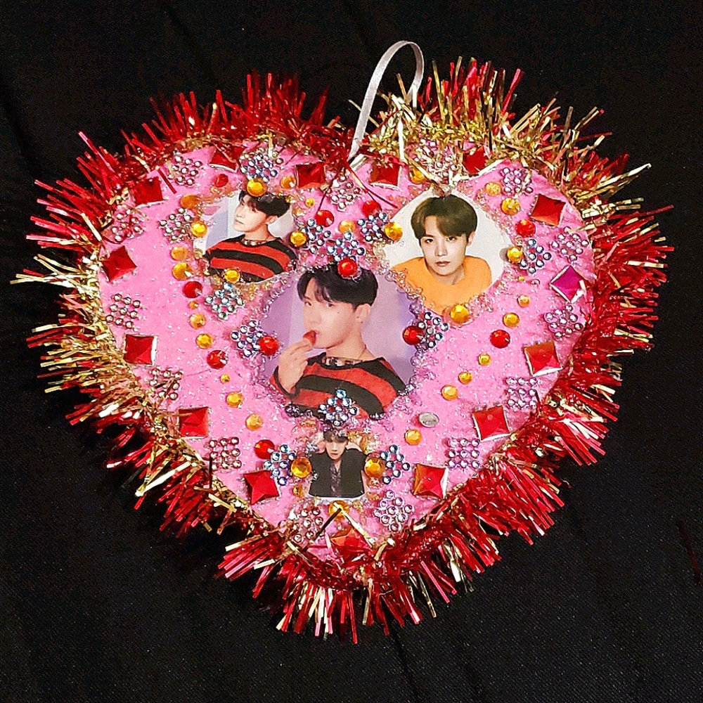 BTS J-Hope Heart Hanging Holiday Decoration